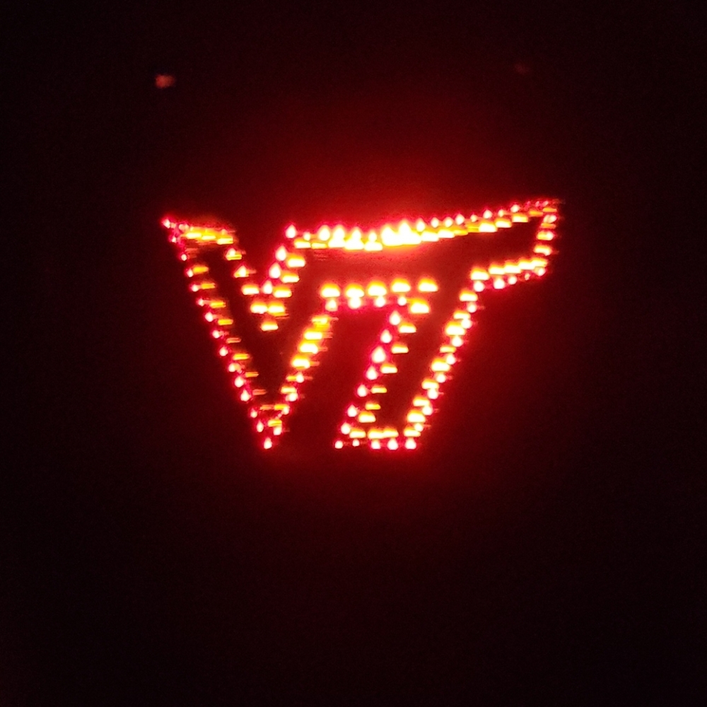 VT HOKIES BLINKING HAT NEW